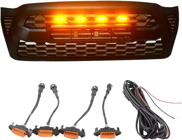 LED Grille Amber Lights Fit For Tacoma Grille 2005-2011 Yellow