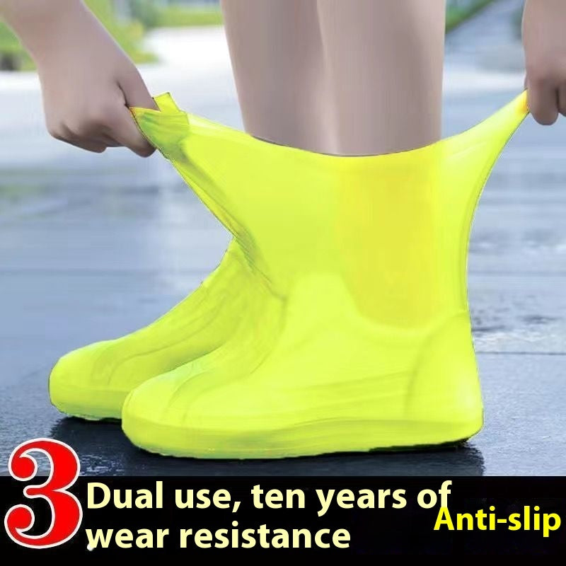 Waterproof Shoe Cover Non-slip Thickening And Wear-resistant Outdoor
