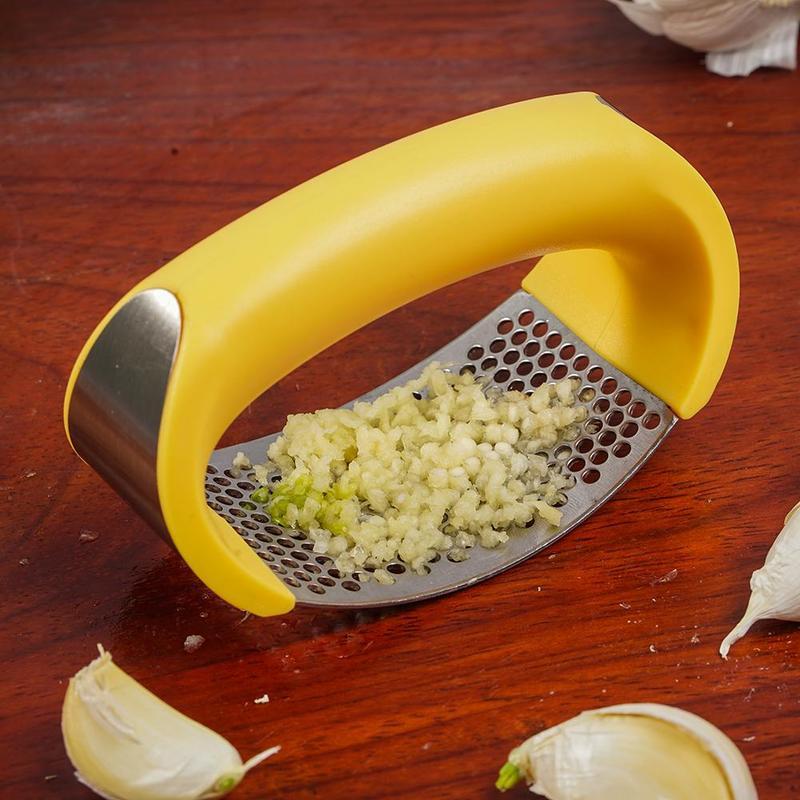 Steel Garlic Masher Garlic Press Household Vegetable