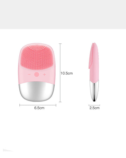 Mini Silicone Electric Face Cleansing Brush Electric