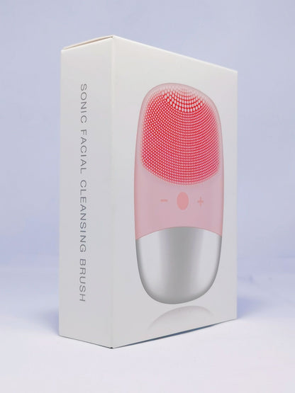 Mini Silicone Electric Face Cleansing Brush Electric