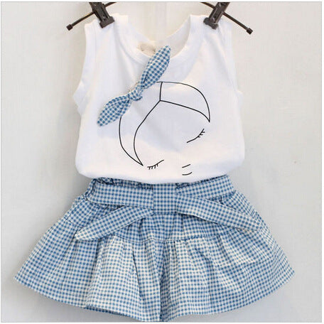 AiLe Rabbit Girls Fashion Clothes Set
