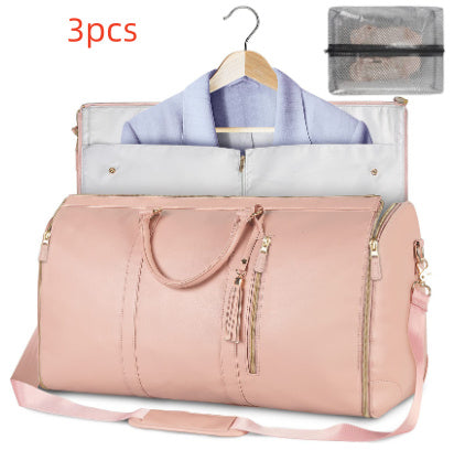 Large Capacity Travel Duffle Bag Women's Handbag Folding