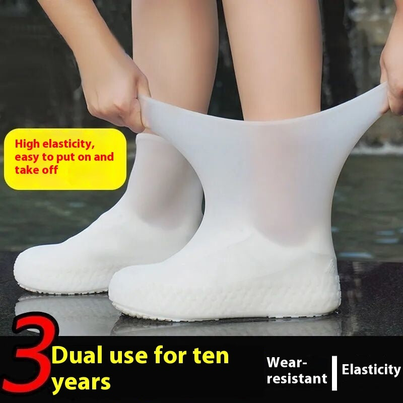 Waterproof Shoe Cover Non-slip Thickening And Wear-resistant Outdoor