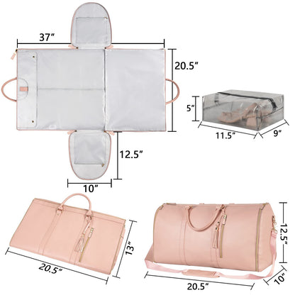 Large Capacity Travel Duffle Bag Women's Handbag Folding