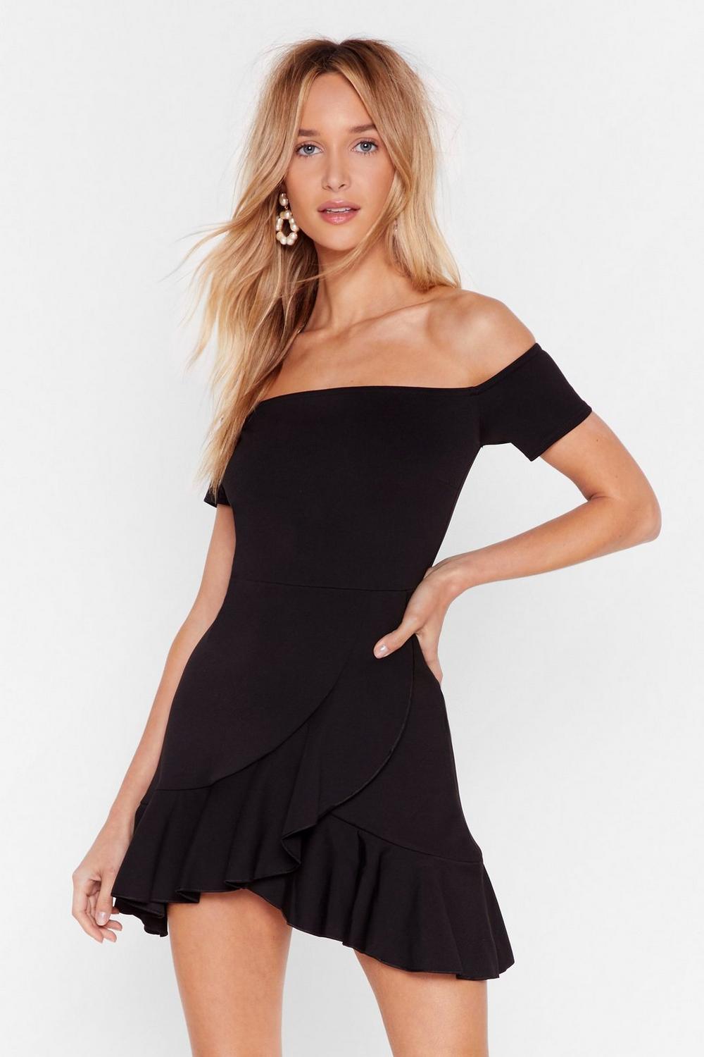 Black Shouder Dress