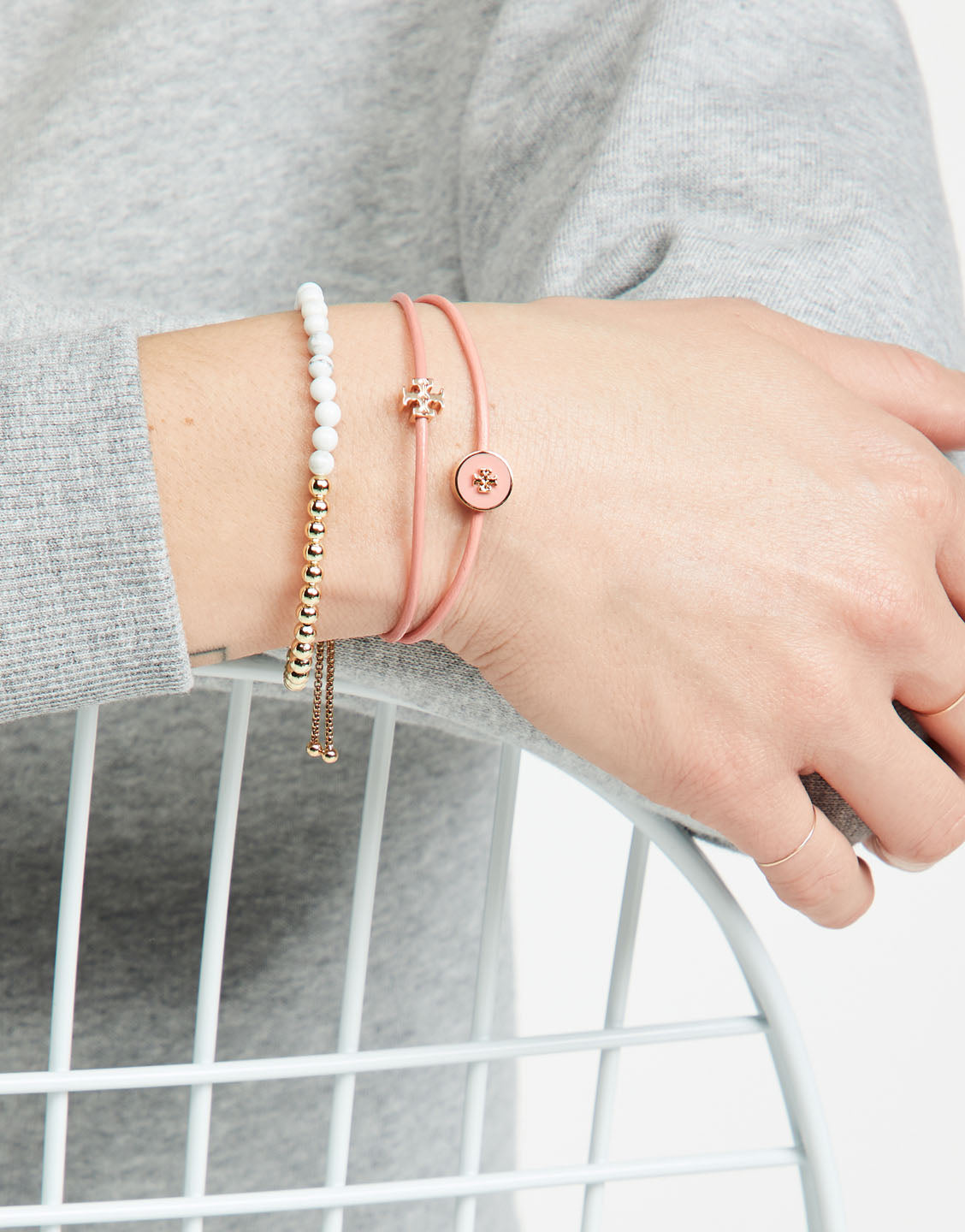 Pink Bangle Bracelet